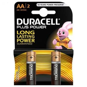 باتری قلمی دوراسل مدل Plus Power Duralock بسته 2 عددی