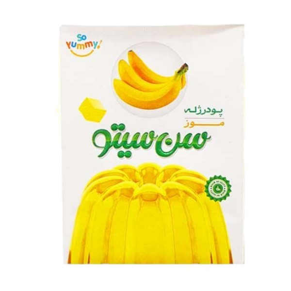 پودر ژله سن سیتو با طعم موز - 100 گرم